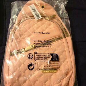 Brand New Rose Pink Cross Body Bag
